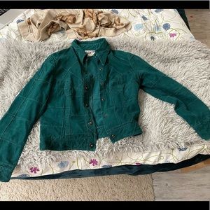 Vintage Roncelli teal jacket